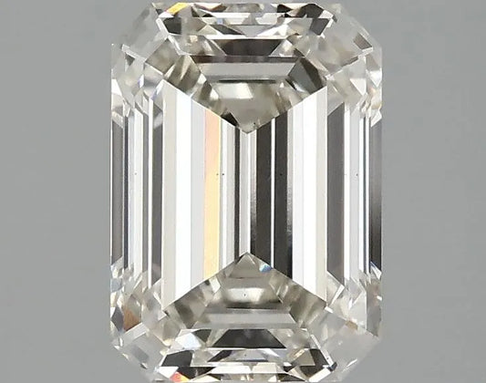 2.10ct Emerald Lab Grown Diamond (Colour I, Clarity VS2, IGI Certified)